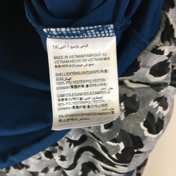 Alfani Angel Sleeve Bubble Hem Floral Blouse Top - Picture 8 of 8